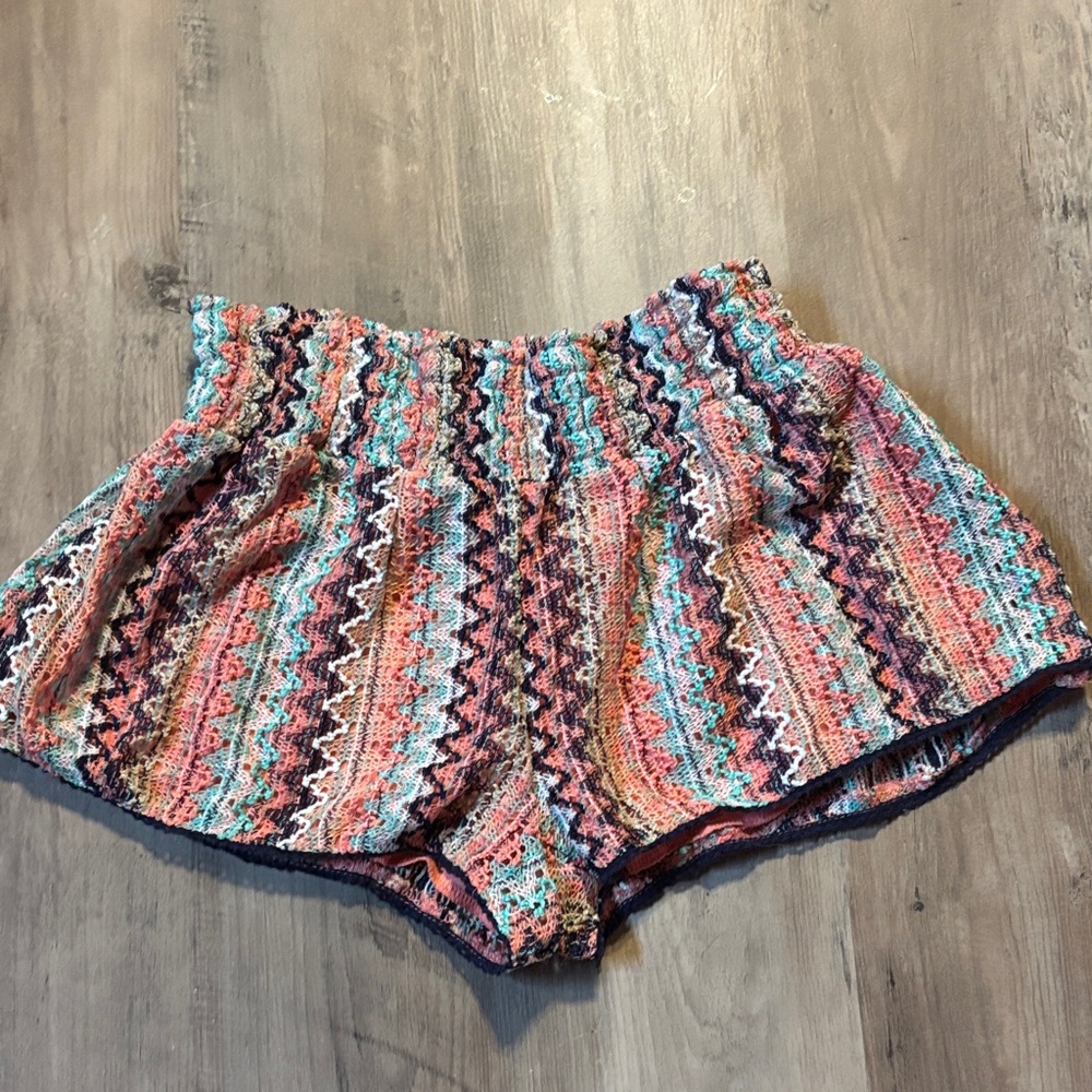 No Boundaries Multicolor High Waist Women Shorts